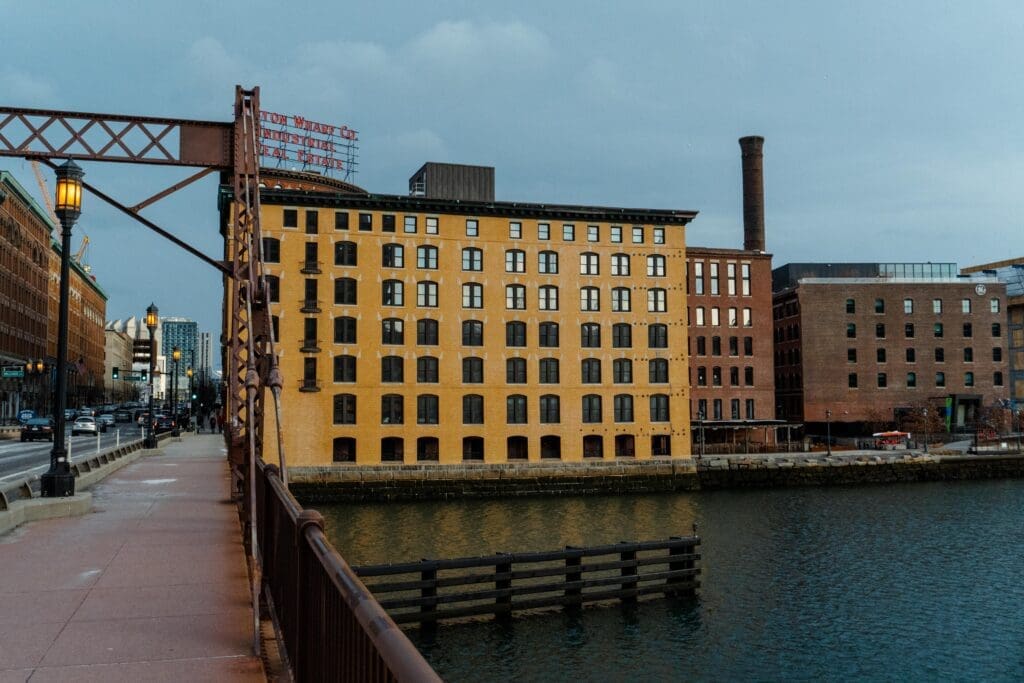 See a nice view as you cross the Summer Street Bridge to start your Boston solo trip.