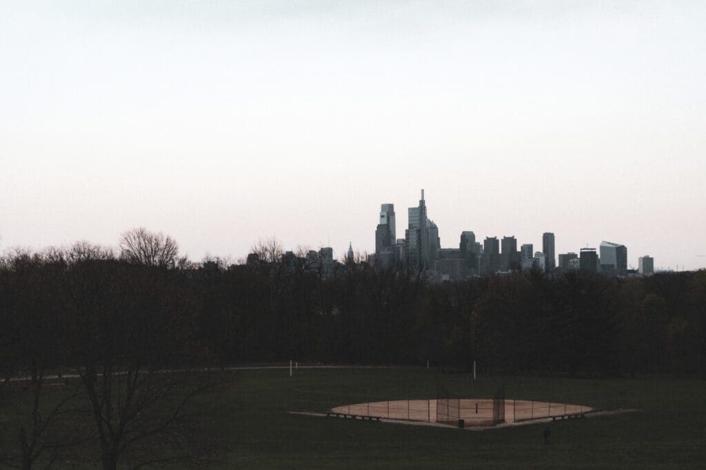 Visiting Belmont Plateau is a great thing to do alone in Philly. 