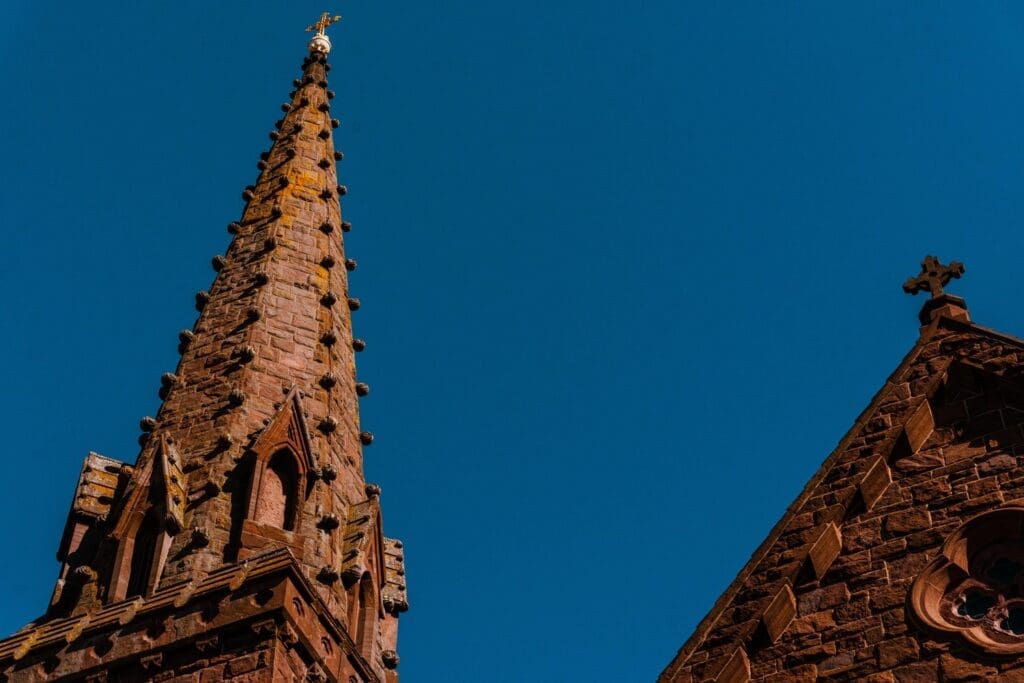 A church in Newport, Rhode Island.