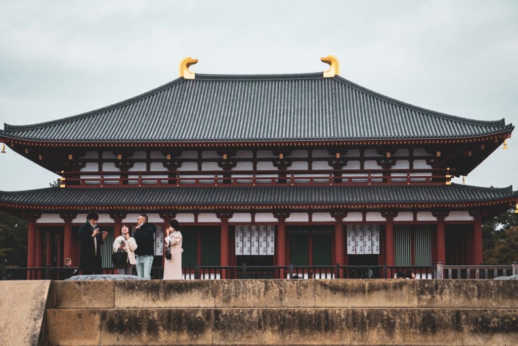 A temple in Nara, Japan. 