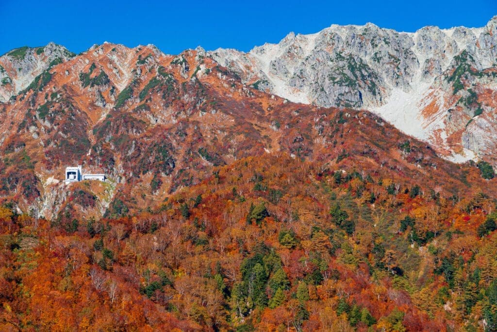 View of the Tateyama Alpine Ropeway