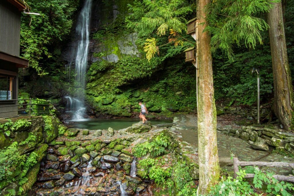 Biwa Waterfall in Tokushima Japan. It should be on your Japan bucket list. 