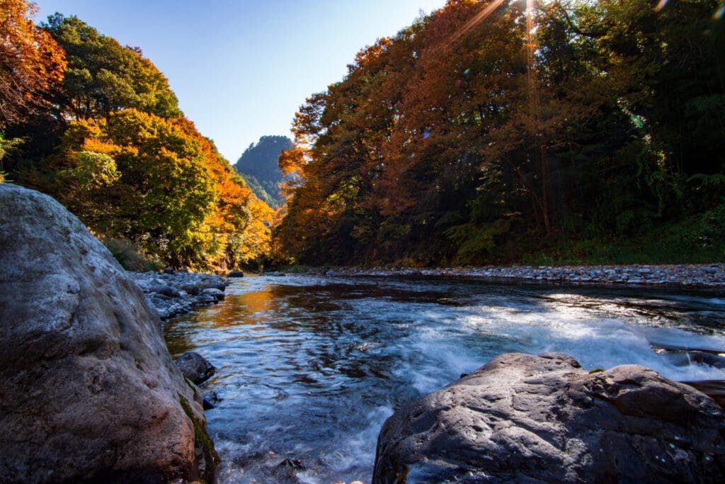 Chichibu-Tama-Kai National Park during fall