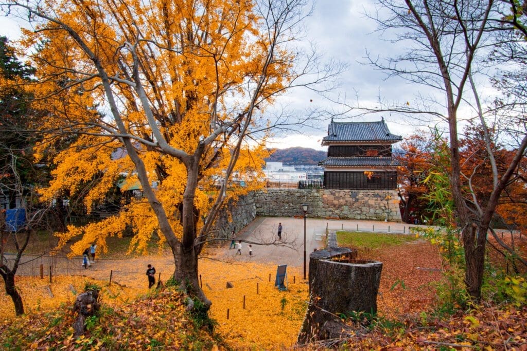 Ueda Castle in Nagano Japan