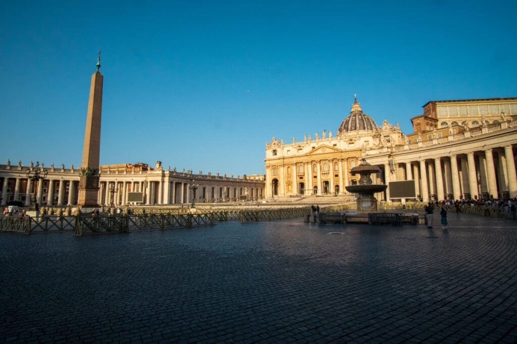 St. Peter's Square at dawn